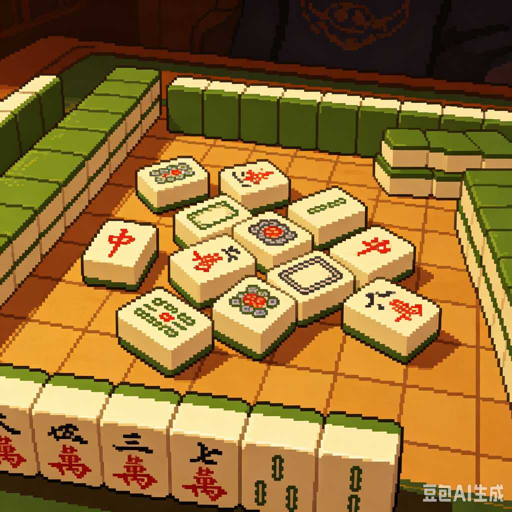 smooth surface mahjong tiles
